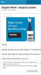 Mobile Screenshot of englishweekeurope.com